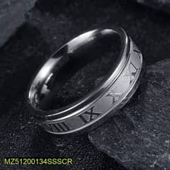 Stylish stainless steel ring 0