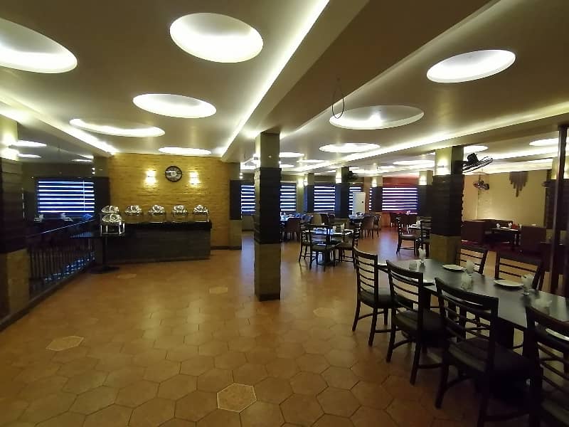 11 Marla Commercial Riaz Family Restaurant In Model Town For Rent 30