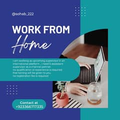 Home based work opportunity
