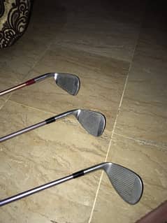 2 WEDGES AND 1 IRON FOR SALE