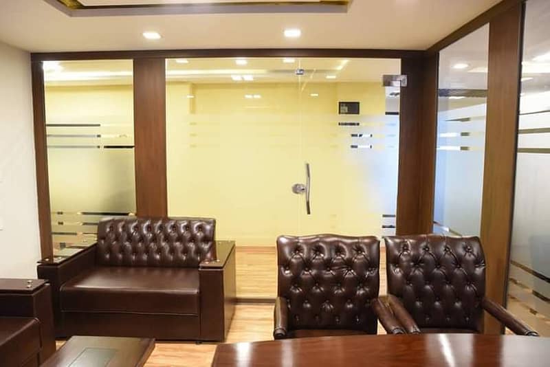 836 Sqft Fully Furnished Corporate Office Available On Rent In I-8 Markaz 11