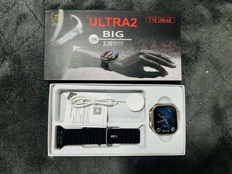 T10 UlTRA 2 Smart watch Big Screen Bluetooth calling smartwatch. 1