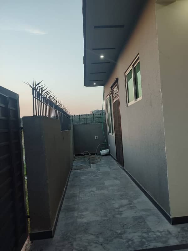 Corner 6 Marla single story house available for sale in korang town. 18