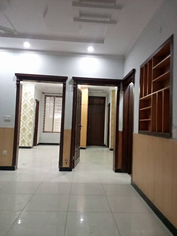 Corner Tile Flooring 3 Bedroom Ground Portion Available For Rent In Pakistan Town Phase 1. 3