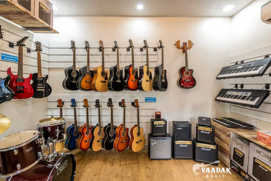 Yamaha Fender Taylor Acoustic Electric Guitars Violins & Ukuleles 0