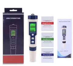 Professional Digital Water Tester 5 in 1 PH/TDS/EC/Salinity/Temp
