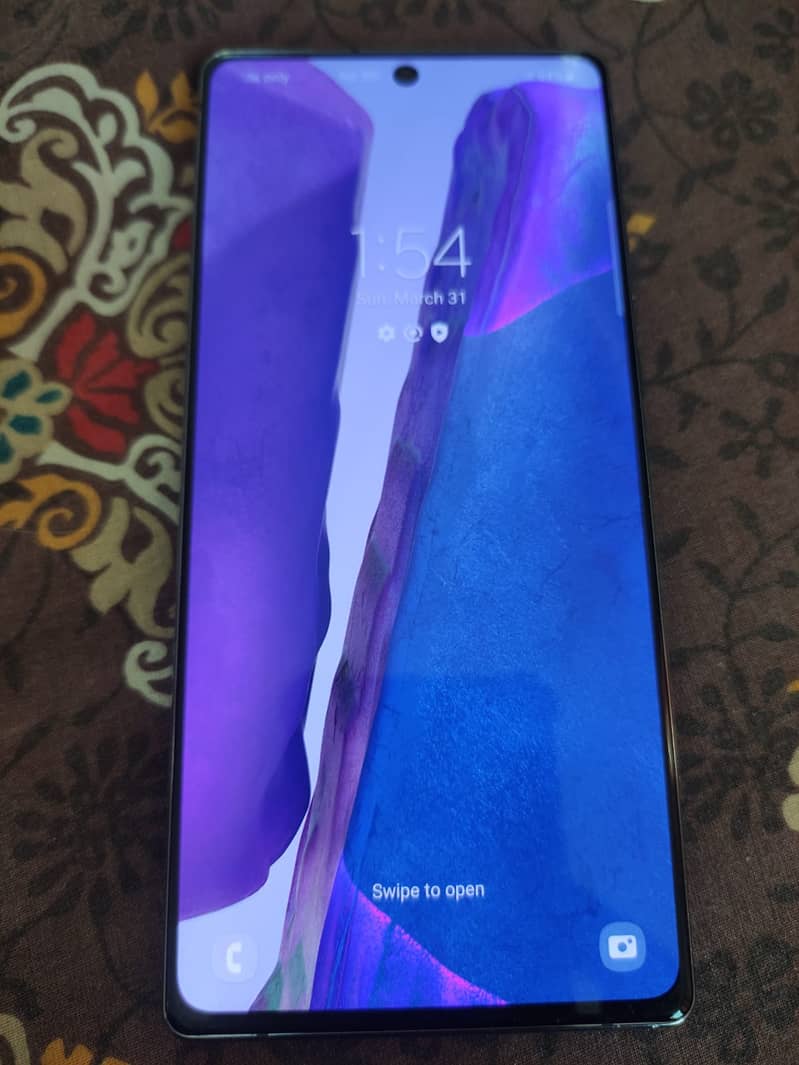 Samsung Note 20 128GB/8GB (Rawalpindi, Islamabad) PTA Approved 7