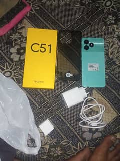 only 5 day use realme c51+ 4/64 0