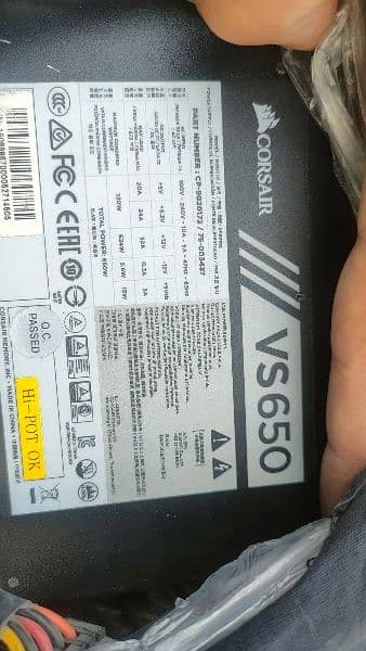 Corsair Vs650 high end power supply| gaming psu 2