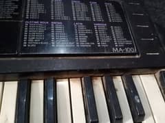 casio ma100 piano (condition not working right now)
