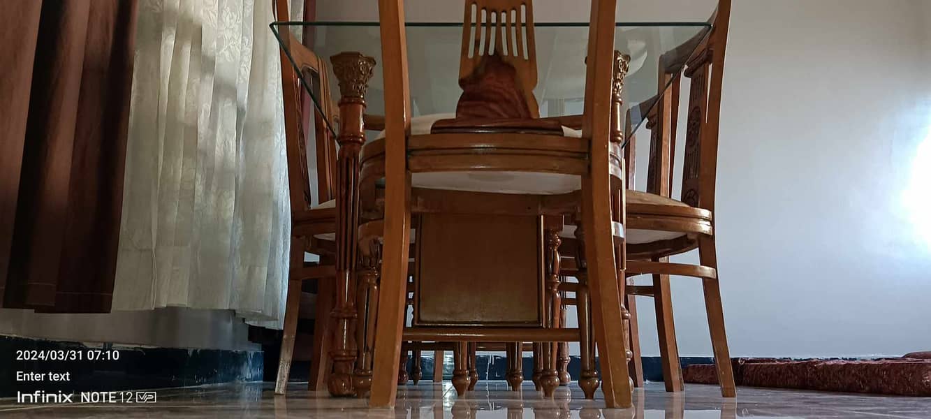 Dinning Table with Chairs 8