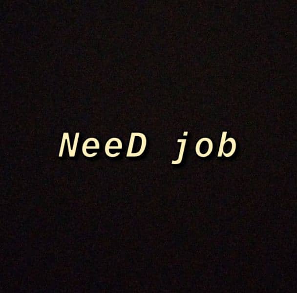 need job 0