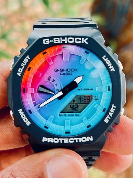 Casio G-Shock GA-2100SR-1A 1