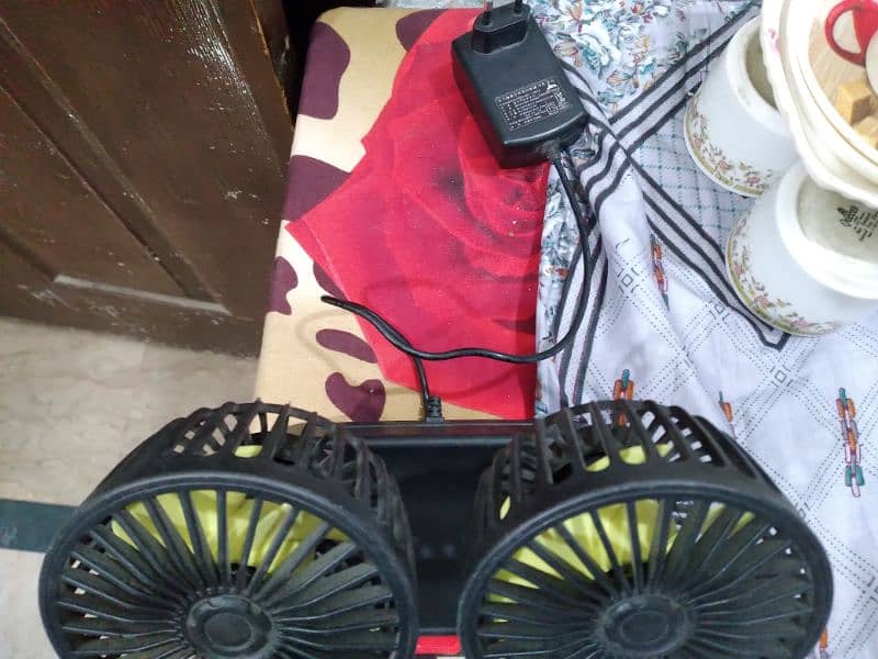 12V Ac/Dc fan for van and table high rotation 1