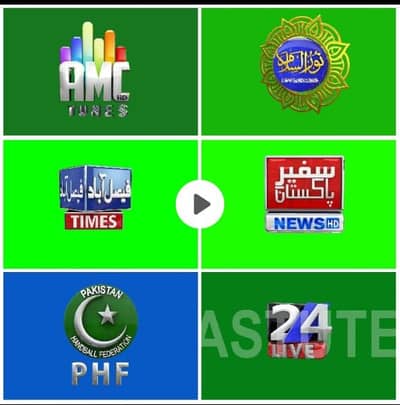 3D logo animations for youtube/tv channels