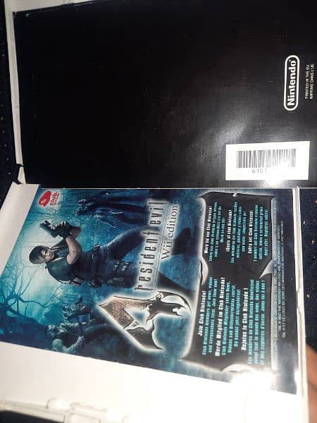 playstation wii original DVD game resident evil 4 (wii edition) 2