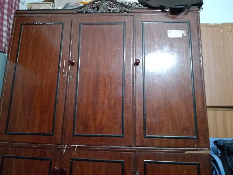 Wardrobe / Cupboard / Almari / wooden wardrobe / wooden Almari 2