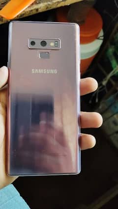 Samsung galaxy note 9 color purple condition 10/10 official PTA approv
