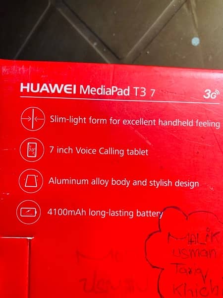 Huawei Media Pad T3 7 l Tablet l Sure Condition l 10/8 l In low Price 9