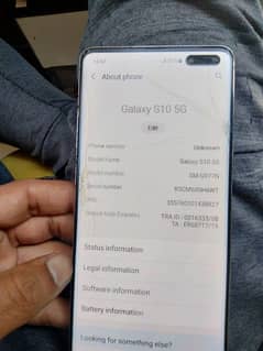 Samsung S10 5G  256GB   101% Genuine  NOT Opened 0