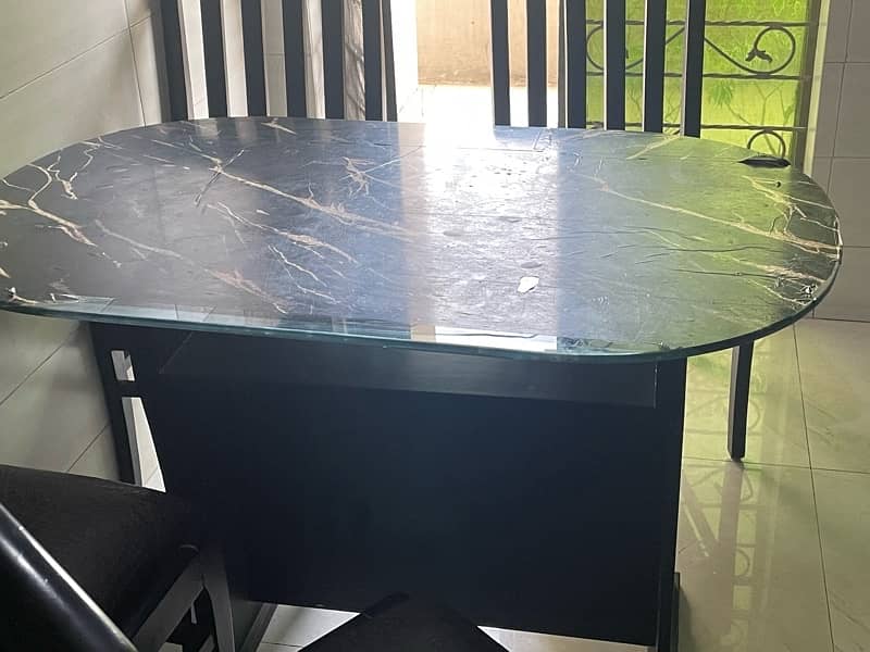 Dining table and 4 chairs 2