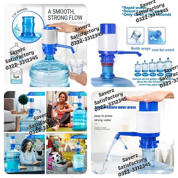 house office home water bottle pump juicer blender mixer hand beater 1