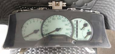 Toyota speed meter