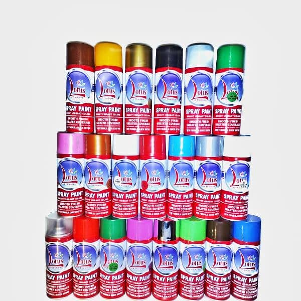 Spray Paint Lotus All colors Available 300ml  bottle 2