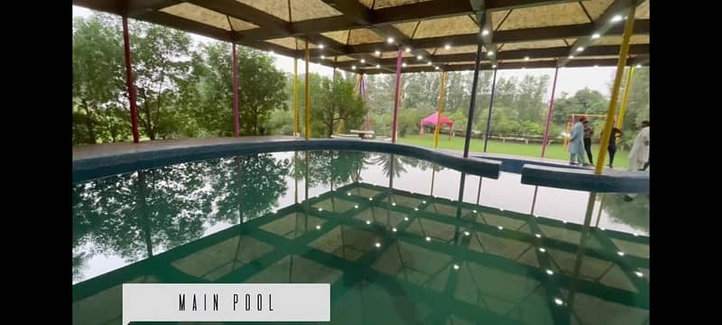 Hot Location 36 Kanal Farm House For Rent with pool 2