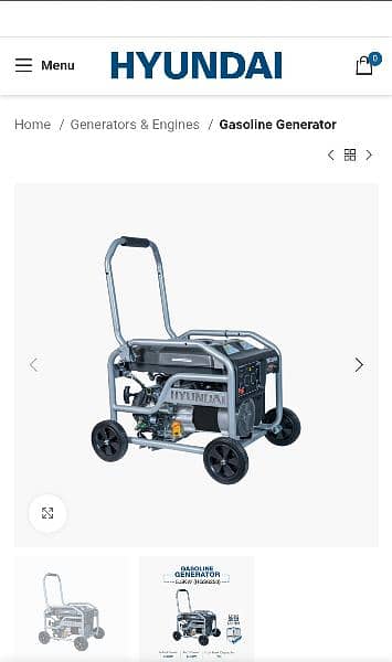 Hyundai Generator for sale 0