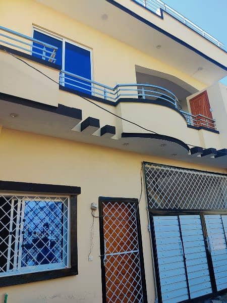 New house double story for sale madina town 3 marla 8
