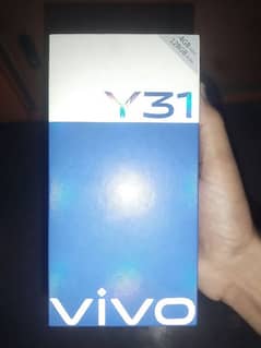 For sale vivo Y31 with box 0