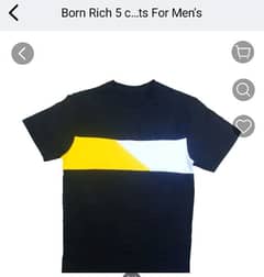 pack of 5 t-shirts for men's excellent quality for men's .