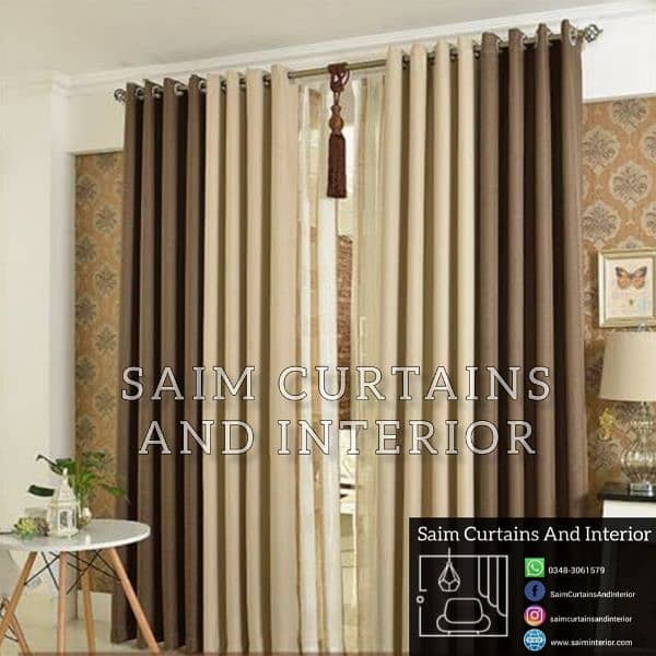 Malai Velvet Fancy Curtains 30% off, Saim Interior 1