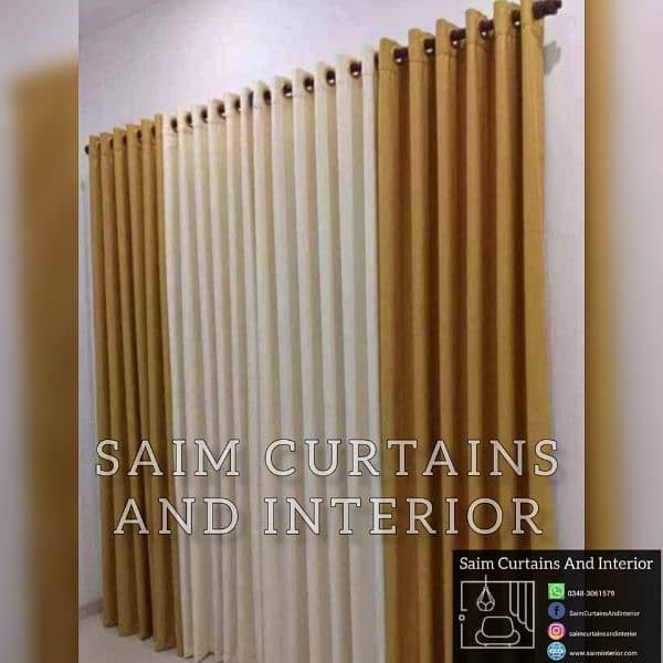 Malai Velvet Fancy Curtains 30% off, Saim Interior 3