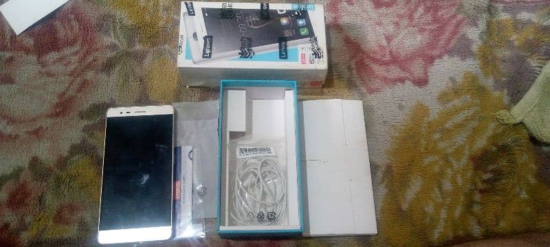 Lenovo vibe K5 note used with box & accessories. 15