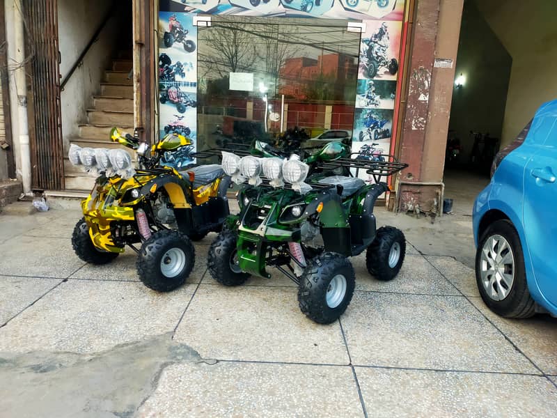 Brand New Fresh Import Hunter 125cc Atv Quad Deliver In All Pakistan 3