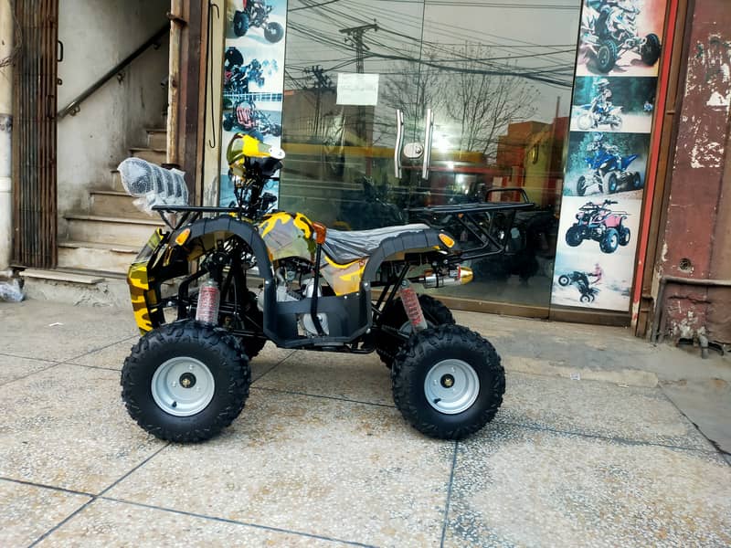 Brand New Fresh Import Hunter 125cc Atv Quad Deliver In All Pakistan 4