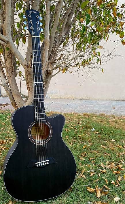 Acoustic Beginner's Guitar Black 1