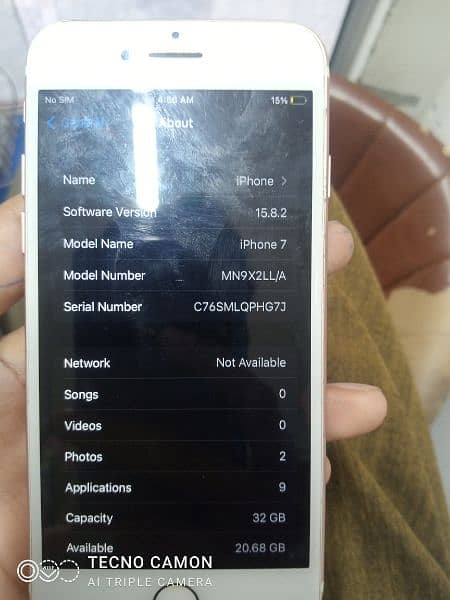 Iphone 7 PTA approved for sale 2