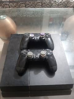 PS4 500GB With 2 Controllers and External Hard Drive extra as well