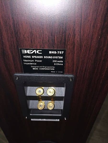 Branded BEAC Speaker Sound system 4