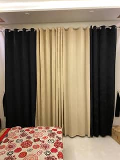 imported velvet curtains
