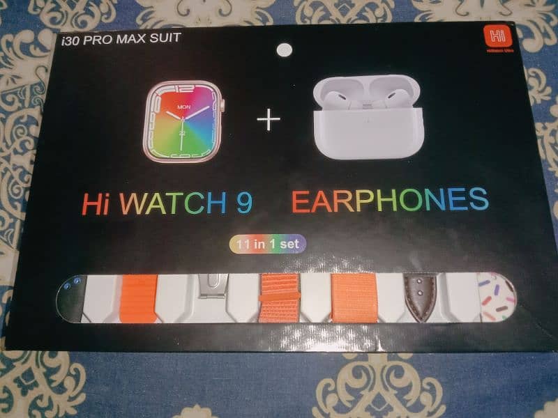 11 in 1 Watch set with airpods 3rd generation 10