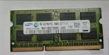 Samsung DDR 3 4 gb Ram for laptop