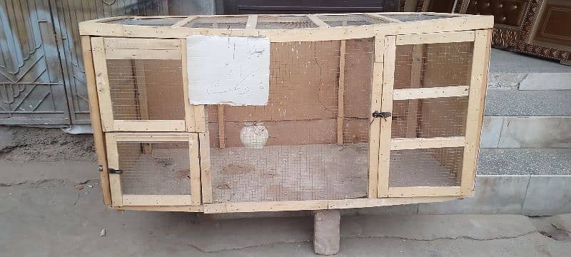 Big Size wooden cage for sale 0