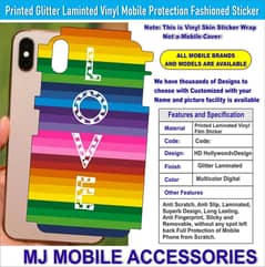 Mobile Customized Printed Stickers, Your Picture on Mobile and Laptop