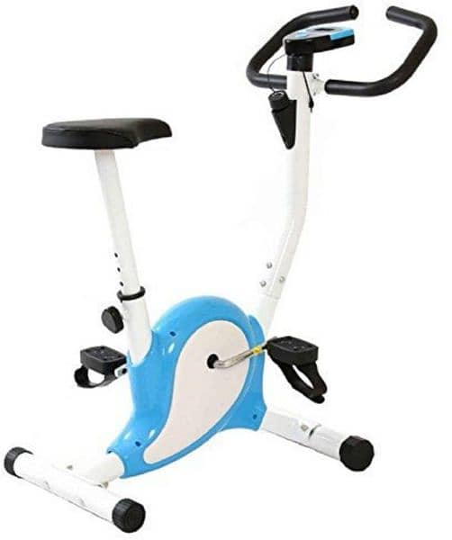 Upright Exercise Bike - Stable, Durable, Adjustable Seat 03020062817 1