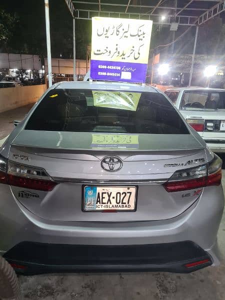 TOYOTA COROLLA 1.6 ALTIS 2017 MODEL BANK LEASE 56000 MONTHLY 36 BAQI 2