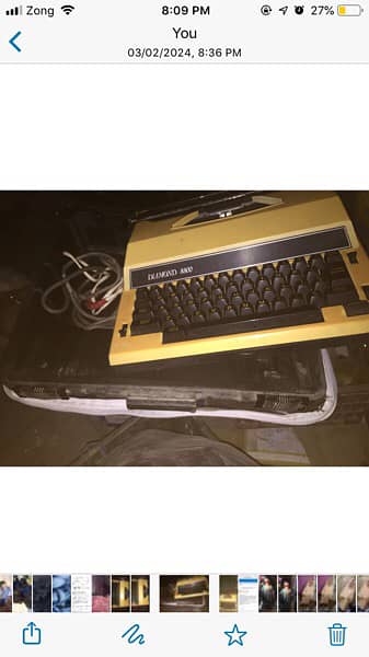 electronic typwriter good condition with box 1
